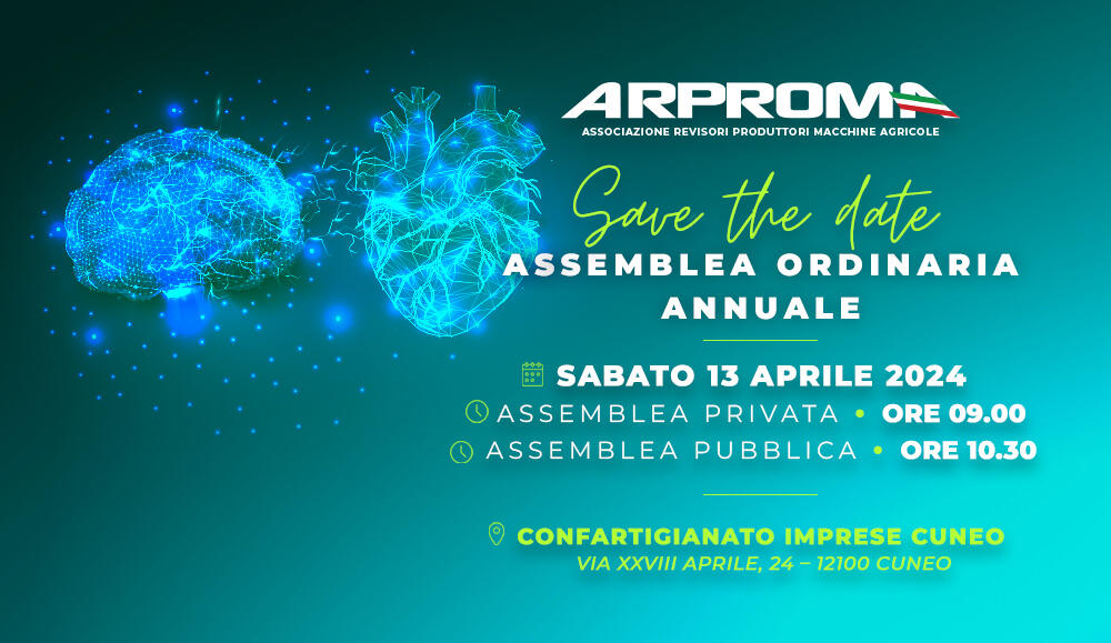 Assemblea Aprile 2024 - Save the Date Assemblea Aprile 2024 - Save the Date
