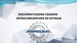 ARPROMA - Corso cessioni intra/extracomunitarie