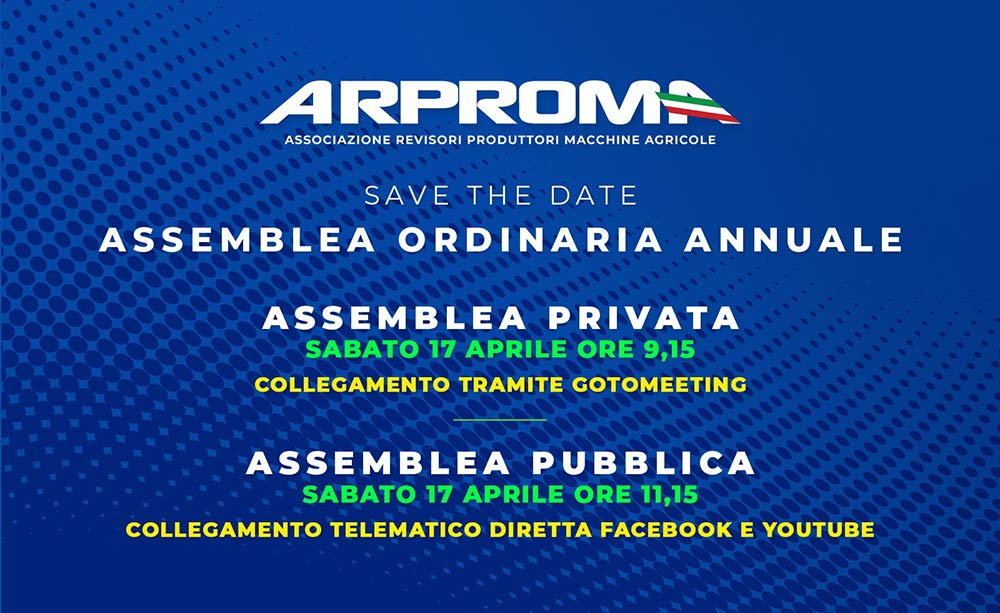 Assemblea 2021 - Save the Date Assemblea 2021 - Save the Date