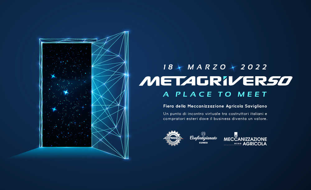 METAGRIVERSO 2022 - Save the Date Metagriverso - Save the Date