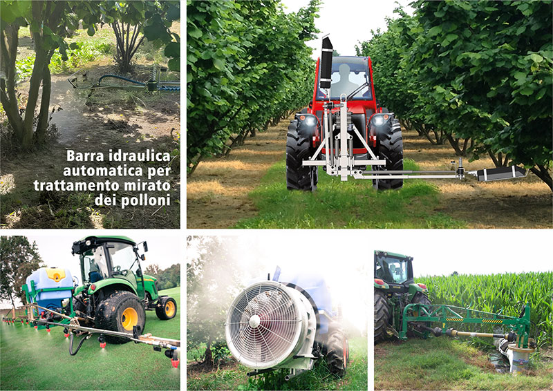 Gruppi diserbo - Atomizzatori - Pompe idrovore per irrigazione