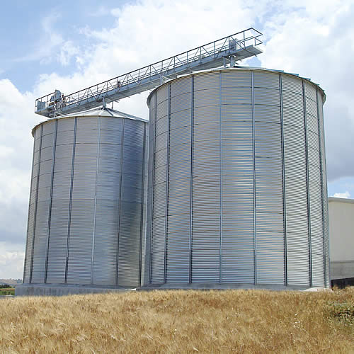 silos in lamiera ondulata - Giordano Sas silos in lamiera ondulata - Giordano Sas